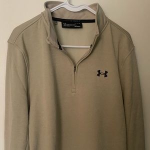 Under Armor Mens Golf 1/4 Zip Cold-gear Pullover
